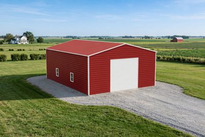 30 × 40 farm shop: computer render